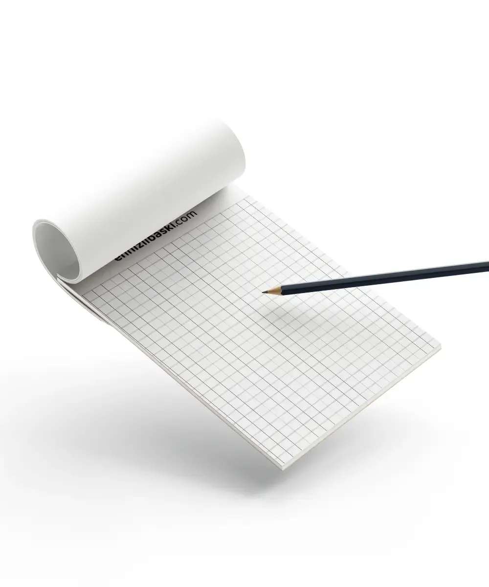 Tutkallı Bloknot A4 – 50 Yaprak