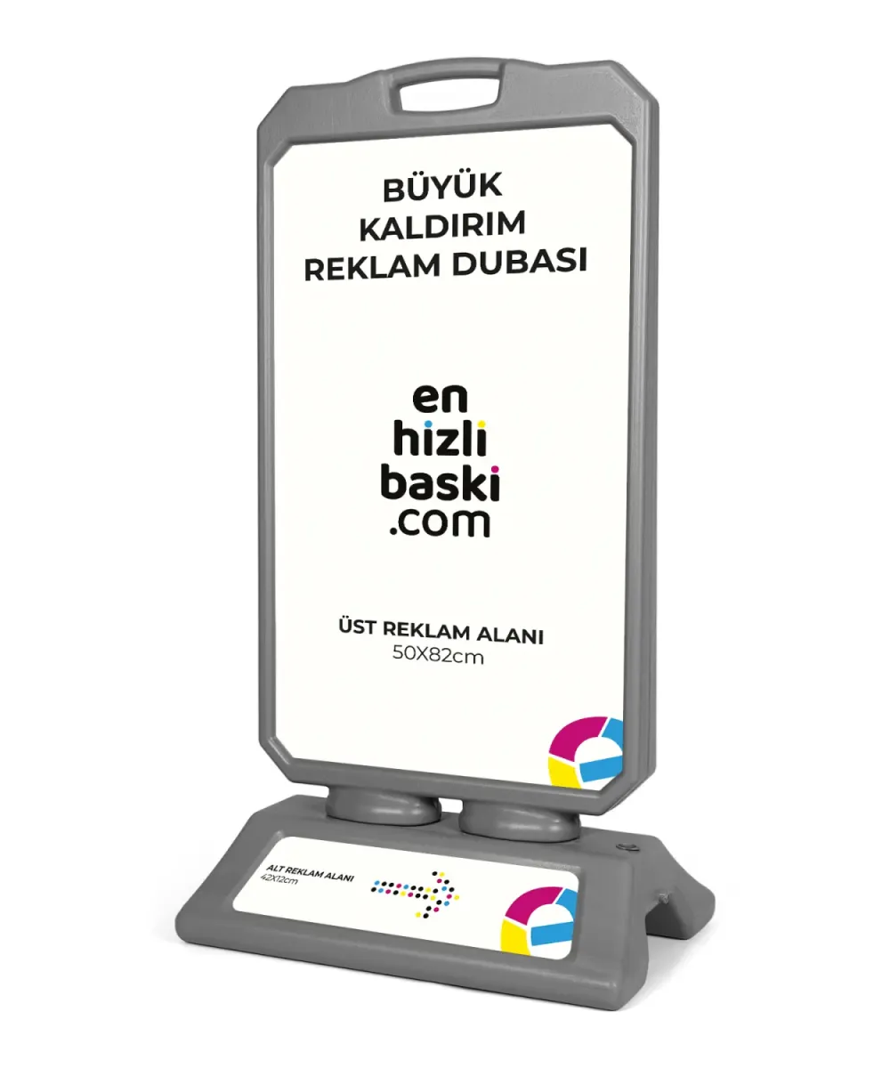 Büyük Kaldırım Reklam Dubası 115 cm