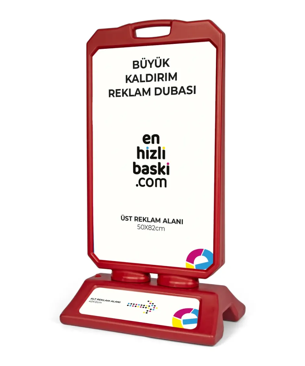Büyük Kaldırım Reklam Dubası 115 cm