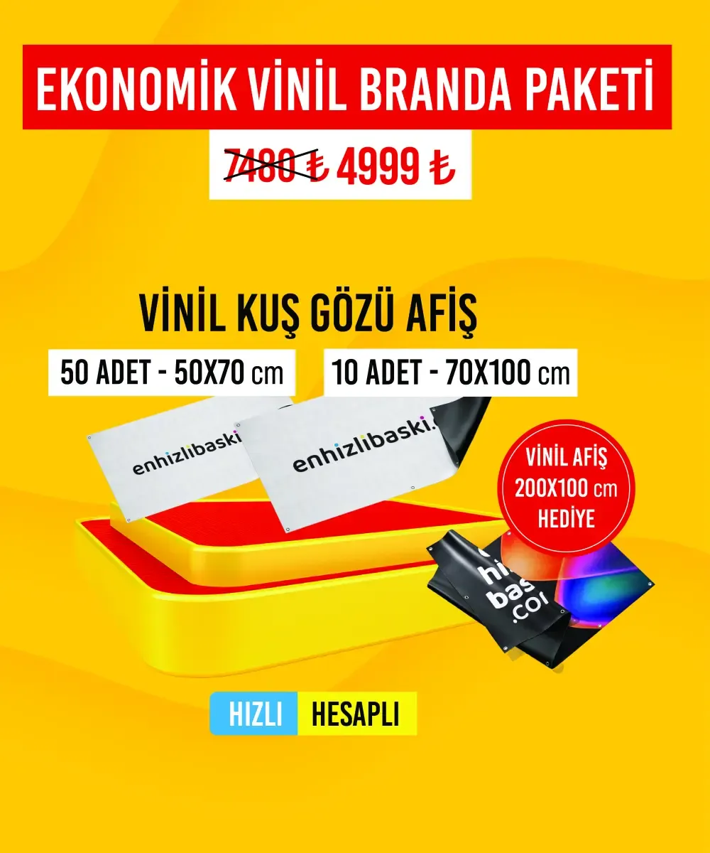 Ekonomik Vinil Branda Paketi