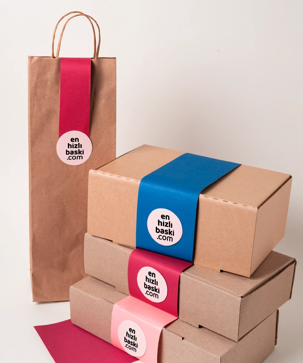 Jet Baskı Kuşe Etiket