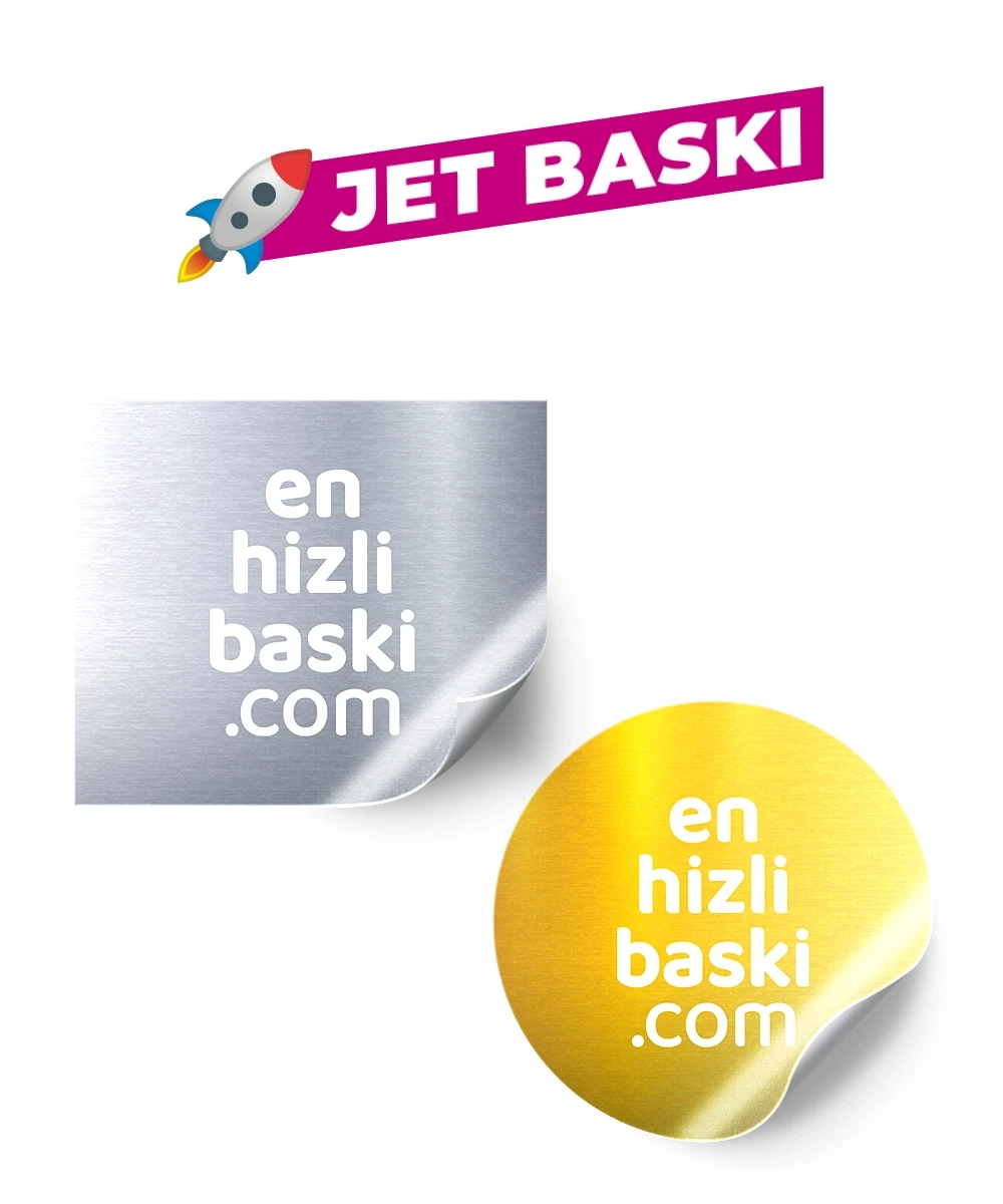 Jet Baskı Metalize Etiket
