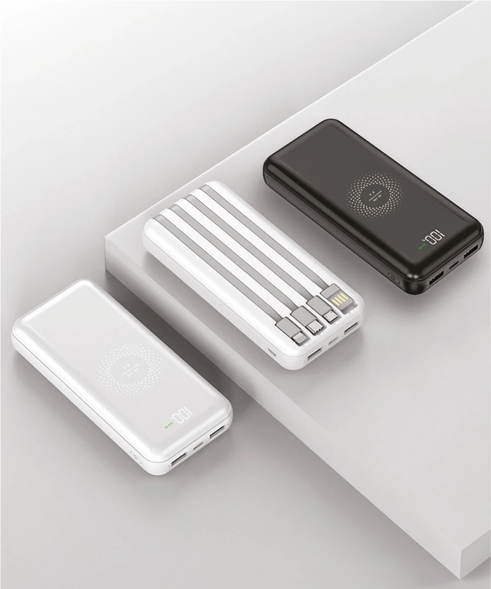 Kablosuz 10.000 mAh Powerbank Mobil Şarj Cihazı