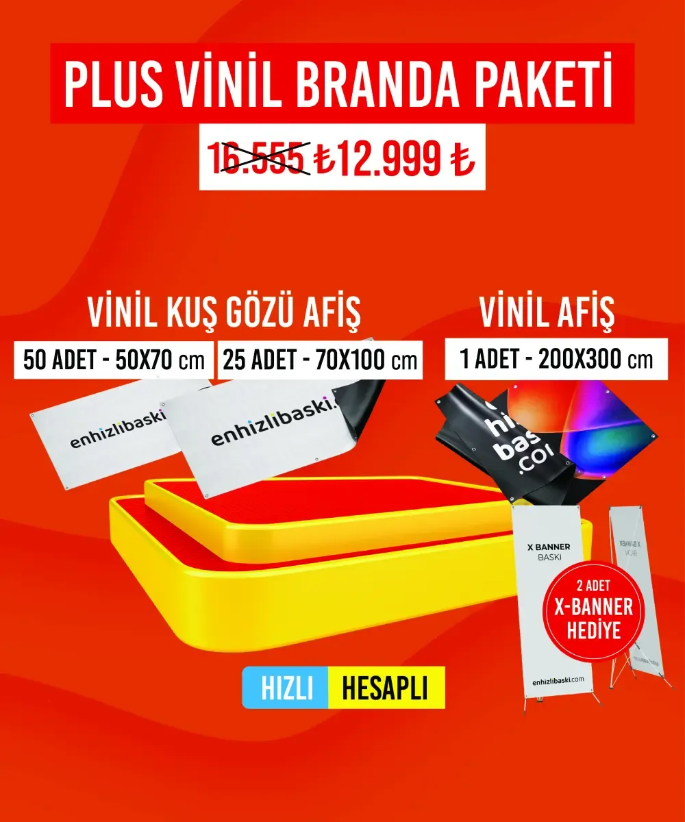 Plus Vinil Branda Paketi