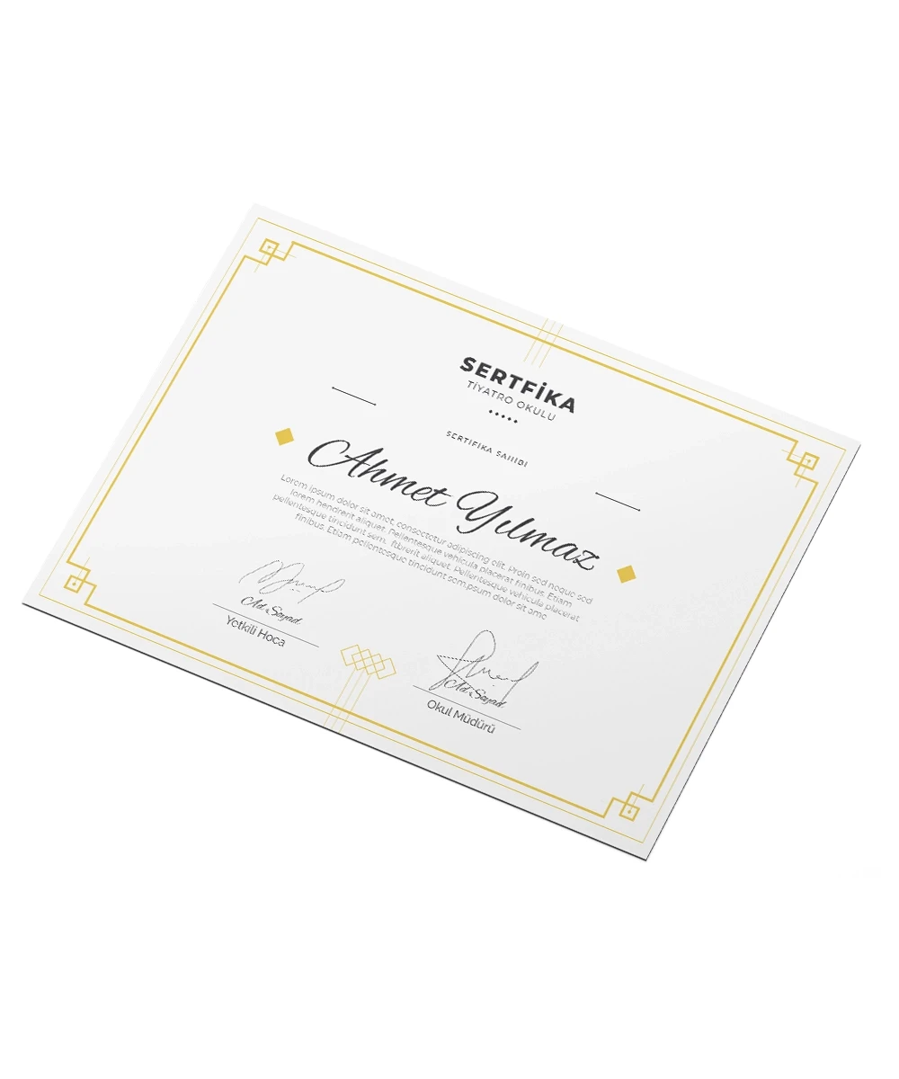 Sertifika Baskı