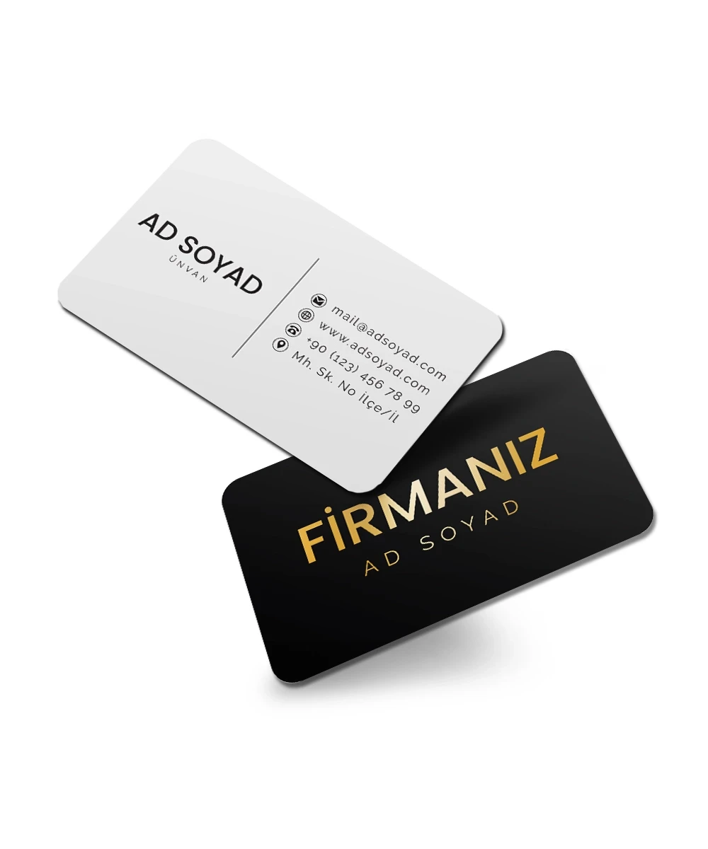 Varak Yaldızlı Kartvizit