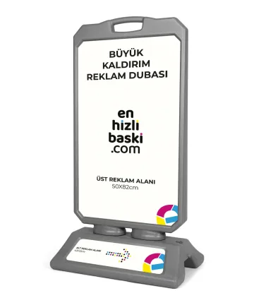 Büyük Kaldırım Reklam Dubası 115 cm