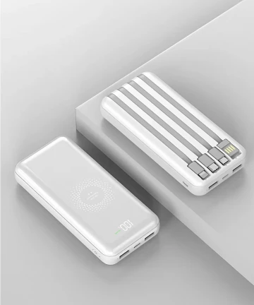 Kablosuz 10.000 mAh Powerbank Mobil Şarj Cihazı